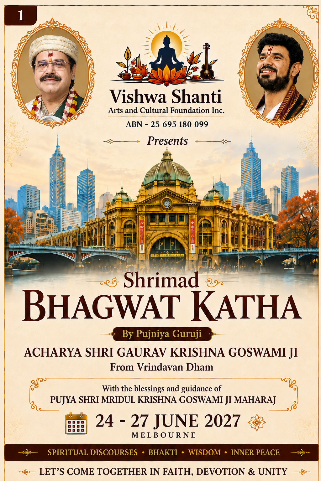 Shrimad Bhagwat Katha Melbourne coming soon